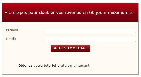 5 étapes pour doubler vos revenus en 60 jours