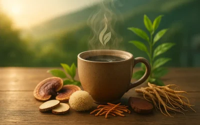 Café adaptogène : énergie durable et anti-stress naturel pour entrepreneur