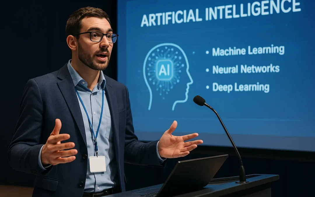 Conférencier en intelligence artificielle : inspirez votre entreprise à passer à l’action