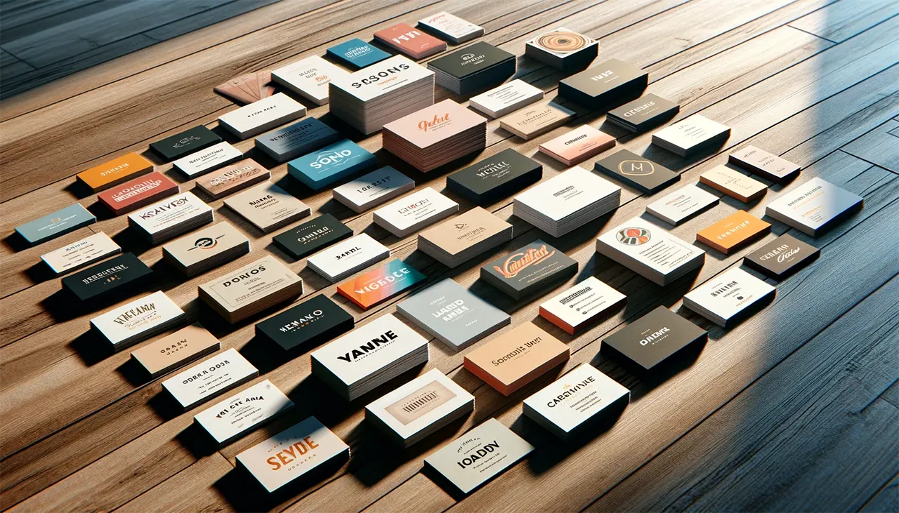 design de carte de visite